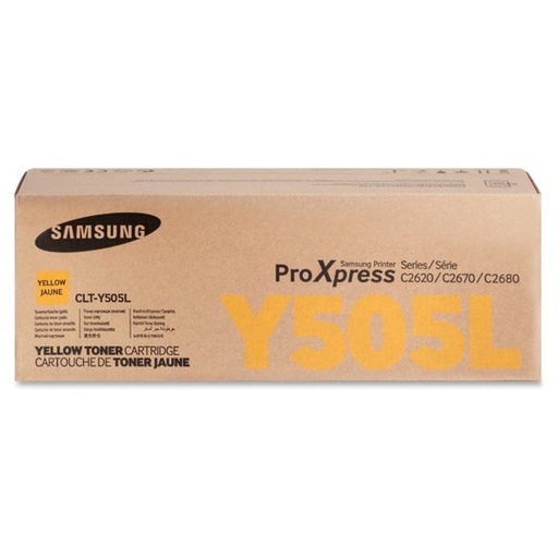 [CLT-Y505L] Cartus toner Samsung SL C 2670 FW CLT-Y505L Yellow Original