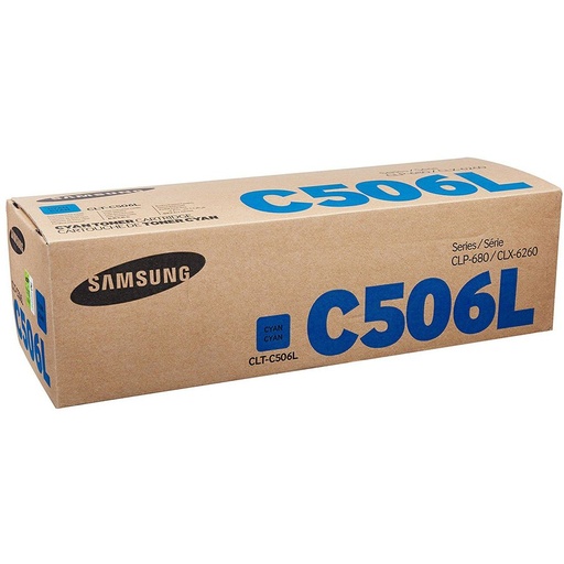 [CLT-C506L] Cartus toner Samsung CLP-680ND CLT-C506L 3.5k Cyan Original