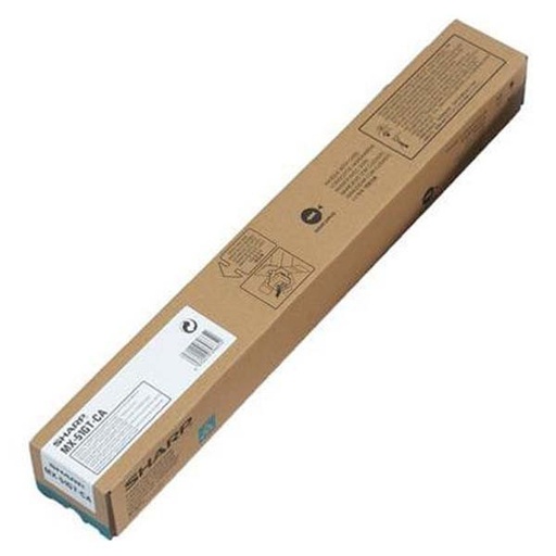 [MX51GTCA] Cartus toner Sharp MX 4110 N, MX 4111 N, MX 4112 N, MX 4112 NSFA, MX 4140 N, MX 4141 N, MX 5110 N, MX 5111 N, MX 5112 N, MX 5140 N, MX 5141 N MX-51GTCA 18k Cyan Original