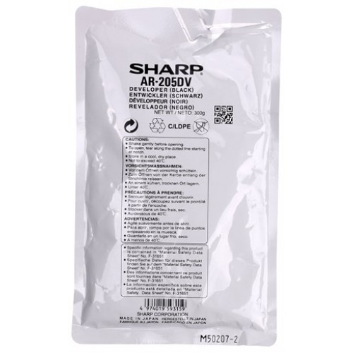 [AR205CD] Developer Sharp AR 5516, AR 5516 N, AR 5520, AR 5520 D, MX M 160 D, MX M 200 D AR-205CD, AR-205LD Black Original