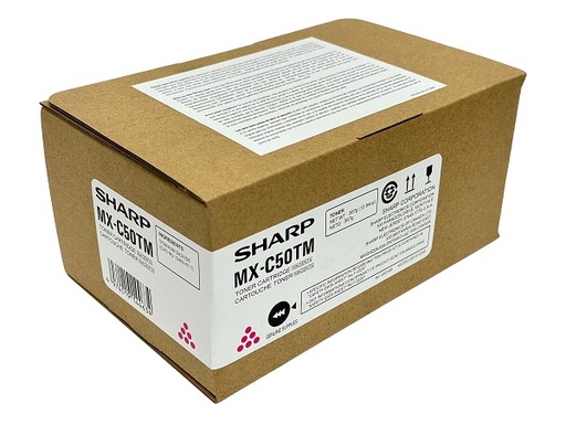 [MXC50TM] Cartus toner Sharp MX C 407 F, MX C 407 FEU, MX C 507 F, MX C 507 FEU MX-C50TM 20k Magenta Original