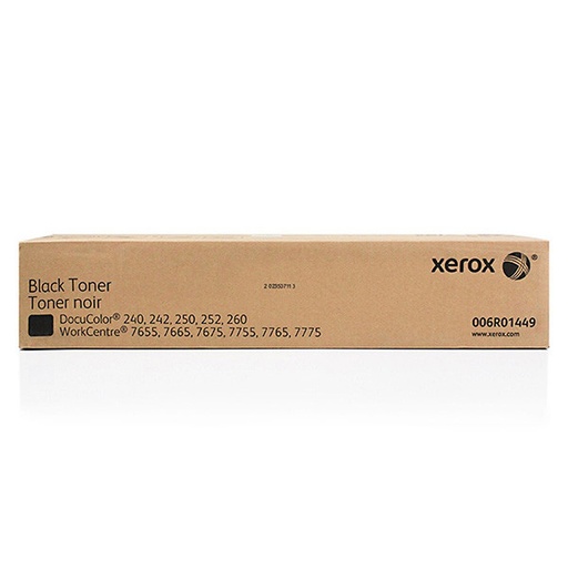 [006R01449] Cartus toner Xerox DC 240, DC 250 WC 7655, WC 7665, WC 7675 006R01449 Black Original