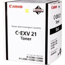 Cartus toner Canon iRC 2380, IRC 2880, IRC 3080, IRC 3380 C-EXV21 C-EXV21BK, 0452B002AA Black Original