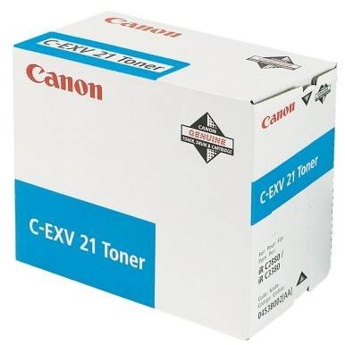 [0453B002] Cartus toner Canon iRC 2380, IRC 2880, IRC 3080, IRC 3380 C-EXV21 C-EXV21C, 0453B002AA Cyan Original
