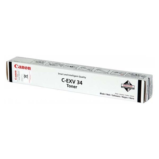 [CF3782B002AA] Cartus toner Canon iRC 2020, IRC 2030 C-EXV34 C-EXV34BK, 3782B002AA Black Original