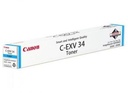Cartus toner Canon iRC 2020, IRC 2030 C-EXV34 C-EXV34C, 3783B002AA Cyan Original