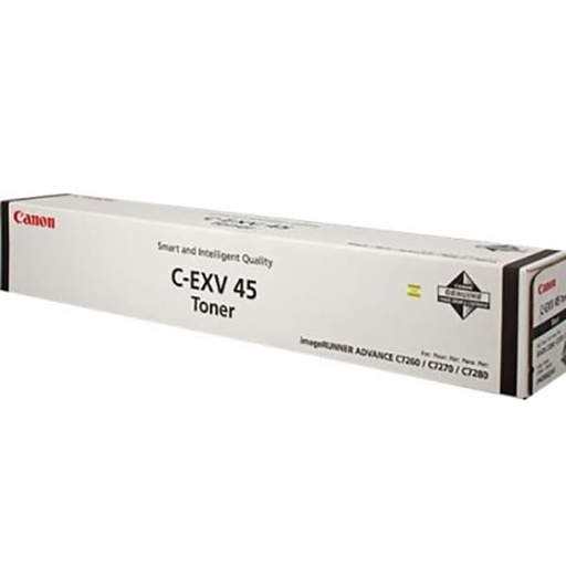 [CF6942B002AA] Cartus toner Canon IRA C7260i, IRA C7270i, IRA C7280i C-EXV45BK, 6942B002AA Black Original
