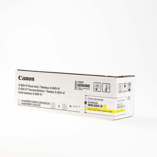 [CF8523B002AA] Drum Unit Canon IRA C250i, IRA C350i, IRA C351if C-EXV47 C-EXV47Y, 8523B002AA Yellow Original