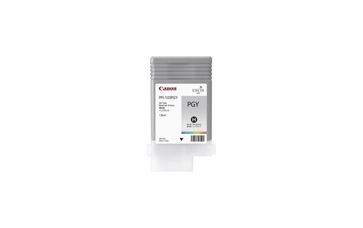 [CF2214B001AA] Pigment Ink Tank Canon PFI-103 iPF 6100, iPF 6200, iPF 5100 PFI-103, 2214B001AA Inks 130 ml Photo Grey Original