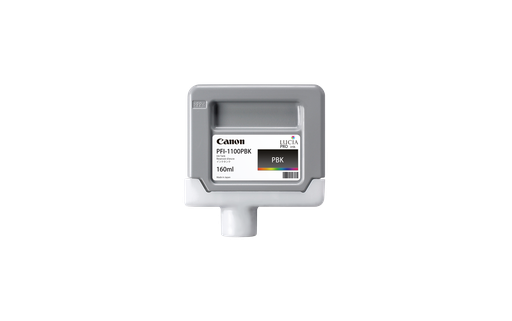 [0850C001AA] Pigment Ink Tank Canon PFI-1100 imagePROGRAF PRO-2100, imagePROGRAF PRO-4100S, imagePROGRAF PRO-4100, imagePROGRAF PRO-6100S, imagePROGRAF PRO-6100, imagePROGRAF PRO-2000, imagePROGRAF PRO-4000S, imagePROGRAF PRO-4000, imagePROGRAF PRO-6000S, imagePROGRAF PRO-6000 Black Original