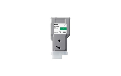 [CF5310B001AA] Pigment Ink Tank Canon PFI-206 iPF 6400S, iPF 6400SE, iPF 6400, iPF 6450 PFI-206, 5310B001AA Inks 300 ml Green Original