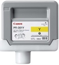 Pigment Ink Tank Canon PFI-301 iPF 8000, iPF 8000S, iPF 9000, iPF 9000, iPF 9000S PFI-301, 1489B001AA Inks 330 ml Yellow Original