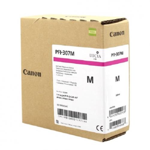 [CF9813B001AA] Ink Tank Canon PFI-307 iPF 830, iPF 840, iPF 850 PFI-307, 9813B001AA Inks 330 ml Magenta Original