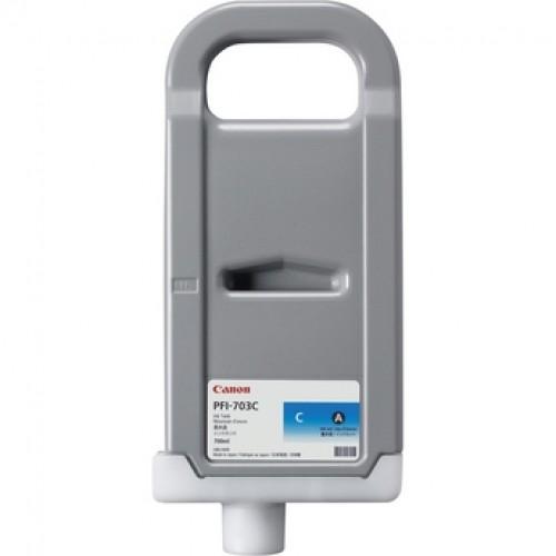 [CF2964B001AA] Ink Tank Canon PFI-703 iPF 810, iPF 820, iPF 815 PFI-703, 2964B001AA Inks 700 ml Cyan Original