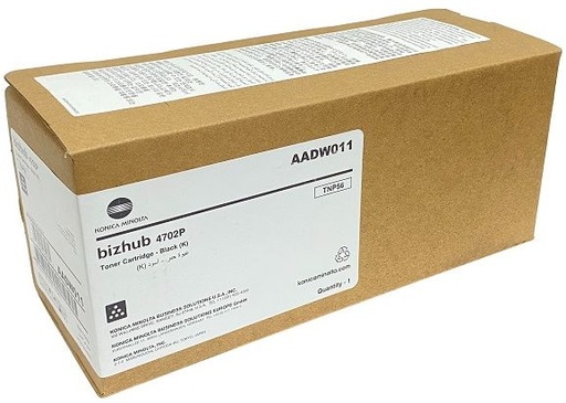 [AADW011] Cartus toner Minolta Bizhub 4702P TNP56 Black Original