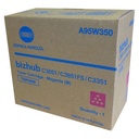 Cartus toner Minolta Bizhub C 3351, Bizhub C 3851FS, Bizhub C 3851 TNP49 TNP49M A95W350 1 cartridge, Simitri HD-Toner, yield approx. 12K / 5% Magenta Original