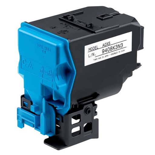 [A0X5453] Cartus toner Minolta Bizhub C 25 TNP27 TNP27C A0X5453 1 cartridge, yield approx. 6.000 / 5% Cyan Original