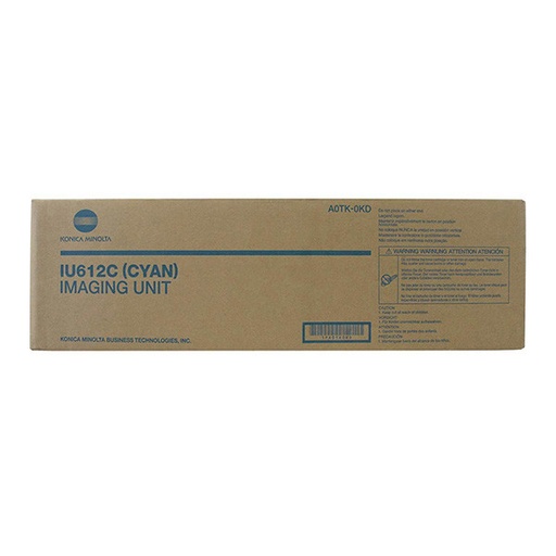 [A0TK0KD] Imaging Unit Minolta Bizhub C 452, Bizhub C 652, Bizhub C 652DS, Bizhub C 552 IU612C Cyan Original