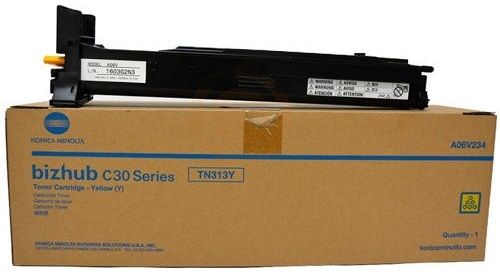 [A06V254] Cartus toner Minolta Bizhub C 30P, Bizhub C 31P A06V254 1 cartridge, yield up to 12k (5% coverage) Yellow Original