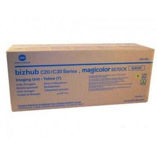 [A03105J] Imaging Unit Minolta Bizhub C 20, Bizhub C 30P, Bizhub C 31P, Bizhub C 20P A03105J 1 IU, yield up to 30k (5% coverage) Yellow Original