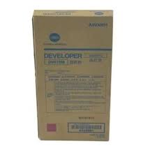 [A3VX851] Developer Minolta Accurio Press C 83hc, Bizhub Press C 71hc DV615 DV615M, A3VX851 1 bag, developer, yield ca. 1.200k Magenta Original