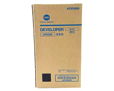 [ACVU600] Developer Minolta Accurio Press C 12000, Accurio Press C 14000 DV620K Black Original
