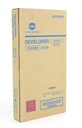Developer Minolta Accurio Press C 7090, Accurio Press C 7100 DV629 DV629M, AD3K800 1 bag, developer, yield ca. 2.150k Magenta Original