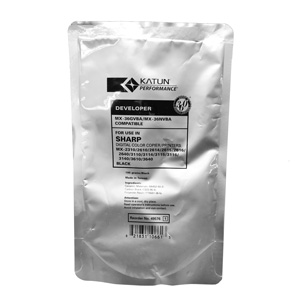 [49576] Developer Sharp MX 1810 U, MX 2010 U, MX 2310 U, MX 2314 N, MX 2314 NSF, MX 2610 N, MX 2614 N, MX 2614 NR, MX 2614 NSF, MX 2615 N, MX 2640 N, MX 3110 N, MX 3111 U MX36FVBA, MX36GVBA,MX-36FVBA, MX-36GVBA Black Compatibil Katun Performance