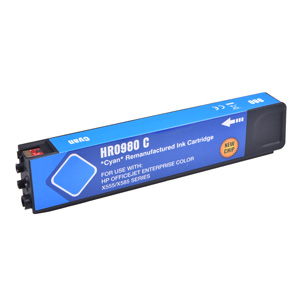 [50904] Cartus cerneala HP OFFICEJET ENTERPRISE FLO X585Z, OFFICEJET ENTERPRISE X 555 DN, OFFICEJET ENTERPRISE X 555 XH, OFFICEJET ENTERPRISE X 585 DN D8J07A Cyan Compatibil Business Ink