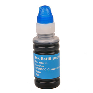 [53246] Cartus cerneala Brother DCP T 300, DCP T 500 W, DCP T 510 W, HL T 4000 DW, MFC T 4500 DW, MFC T 810 W BT5000C Cyan Compatibil Business Ink