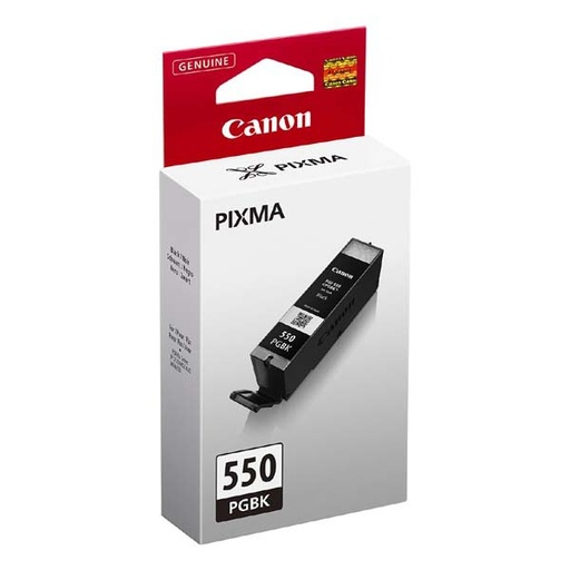 [PGI-550BK] Cartus cerneala Canon PIXMA MG6650, PIXMA iP7250, PIXMA MG5450, PIXMA iX6850, PIXMA MG5650, PIXMA MG6450, PIXMA MG7150, PIXMA iP8750, PIXMA MG5550, PIXMA MG6350 PGI-550BK, 6496B001AA Black Original