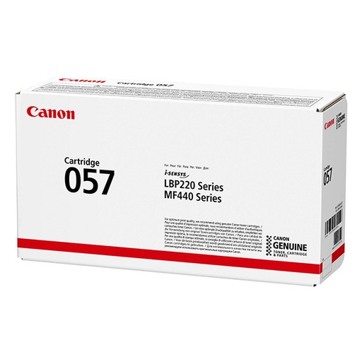 [3009C002AA] Cartus toner Canon LBP 223DW, LBP 226DW, LBP 228X, MF 443DW, MF 449X CRG-057 3.1k BK Black Original