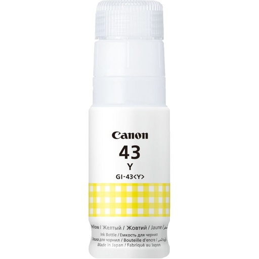 [4689C001AA] Cerneala Canon GI-43Y, PIXMA G 540, PIXMA G 640, 3.7k Y Yellow Original