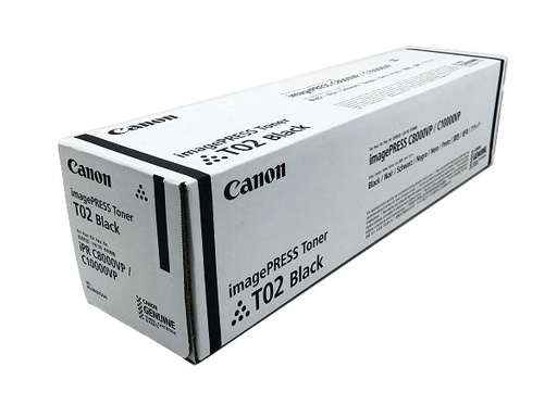 [CF8529B001AA] Cartus toner Canon Imagepress C10000VP, Imagepress C8000VP, 8529B001AA, T02 Black Original