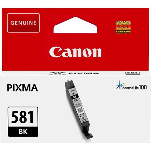 [CLI-581BK] Cartus cerneala Canon Pixma TR7550, TR8550, TS6150, TS6250, TS6350, TS6351, TS705, TS8150,TS8250, TS8350, TS8351, TS8352, TS9150, TS9155, TS9550, 2106C001AA Photo Black Original
