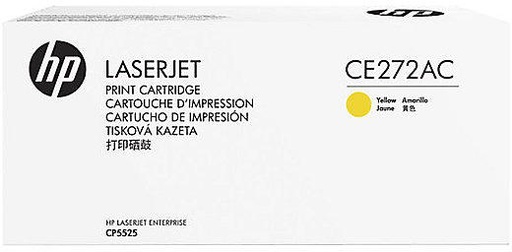 [CE272AC] Cartus toner HP CLJ CP5525N, CLJ CP5525DN, CE272A, Yellow Contract Original