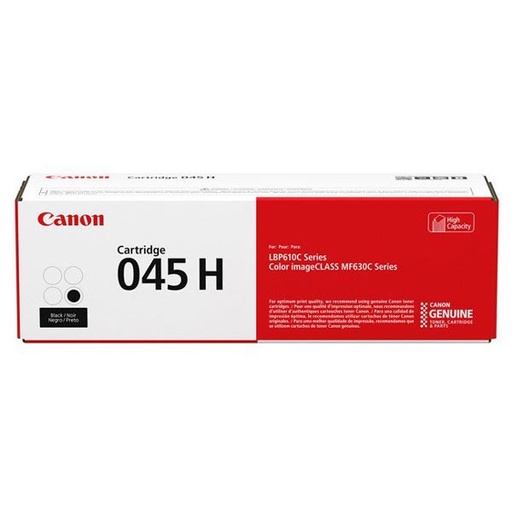 [CRG-045HBK] Cartus toner Canon I-Sensys MF631CN, MF633CDW, MF635CX, LBP 611CN, LBP 613CDW, CRG-045HBK, 1246C002AA 2.8K, Black Original