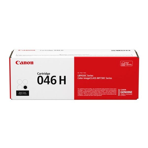 [CRG-046HBK] Cartus toner Canon LBP 653CDW CRG-046H 1254C002AA, CRG-046HBk 1254C002AA 6.3k Black Original