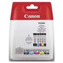 Cartus cerneala Canon Pixma MG5750, MG5751, MG6850, MG6851, MG7750, MG7751, MG7752, TS5050, TS5051, TS5053, TS5055, TS6050, TS8050, TS9050 MULTIPACKPGI-570 PGBK + CLI-571, BS0372C004AA BCMY Cyan/Magenta/Yellow/Black Original