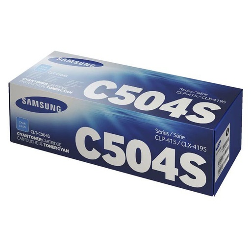 [CLT-C504S] Cartus toner Samsung CLP-415NW, CLX-4195FN, CLX-4195FW, CLX-4195N, SL-C1810W, 1.8k Cyan Original