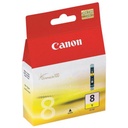 Cartus cerneala Canon Pixma IP3300, IP3500, IP4200, IP4300, IP4500, IP5200, IP5300, IP6600D, IP6700D, IX4000, IX5000, MP500, MP510, MP520, MP530, MP600, MP610, MP80, CLI-8Y, 0622B001AA Yellow Original