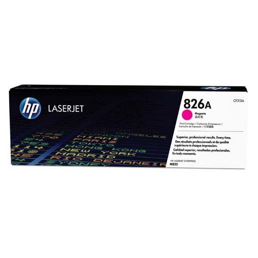 [CF313A] Cartus toner HP LaserJet Enterprise M855DN, M855X+, M855X+ NFC, M855XH, Nr.826A CF313A 31.5k Magenta Original