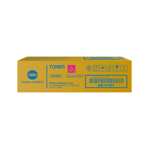 [AE1Y351] Cartus toner Minolta Bizhub C 3100i, TNP93M, AE1Y351, 4k Magenta Original