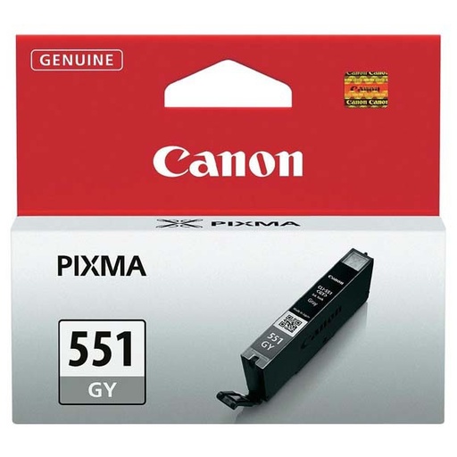[CLI-551GY] Cartus cerneala Canon Pixma IP7250, IP8750, IX6850, MG5450, MG5550, MG5650, MG6350, MG6450, MG6650, MG7150, MG7550, MX725, MX925, 6512B001AA CLI-551GY Grey Original