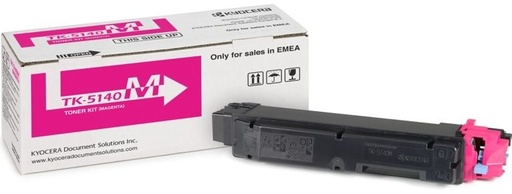 [TK-5140M] Cartus toner Kyocera Mita ECOSYS M 6030 CDN, ECOSYS M 6530 CDN, ECOSYS P 6130 CDN, 1T02NRBNL0 TK-5140M Magenta Original
