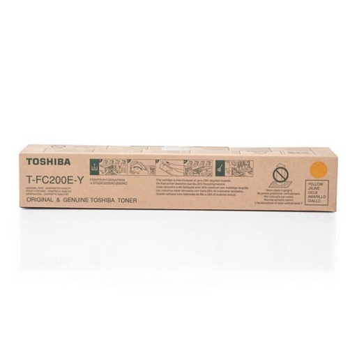 [T-FC200E-Y] Cartus toner Toshiba e-STUDIO 2000AC, e-STUDIO 2500AC, 6AJ00000131, 33.6k Yellow Original