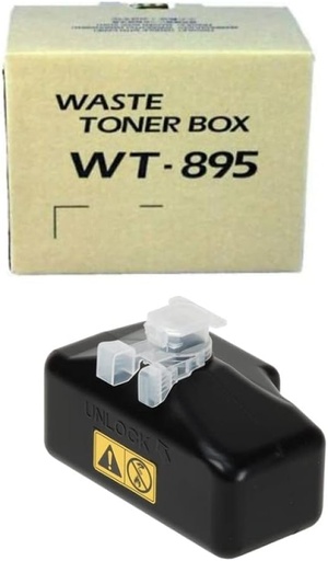 [302K093110] WASTE TONER BOTTLE KYOCERA ECOSYS M4125idn, M4132idn, M8124cidn, M8130cidn, FS-C8520MFP, FS-C8525MFP, TASKalfa 205c, 2551ci WT-895- Original