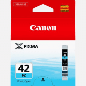 [CLI-42PC] Cartus cerneala Canon PIXMA Pro-100, PIXMA Pro-100S, NEXTPAGE CLI 42 CLI-42PC 6387B001 Photo Cyan Original