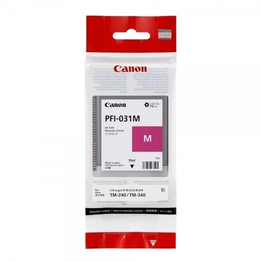 [6265C001] Cartus cerneala Canon TM-240, TM-340 6265C001AA, PFI-031M 55 ml Magenta Original