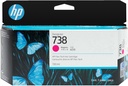 Cartus cerneala HP HP DesignJet T850, 498N6A, nr 738, 130 ml Magenta Original